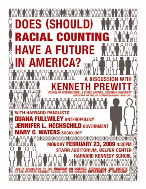 Kenneth Prewitt event poster