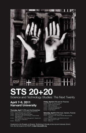 STS 20+20 event poster